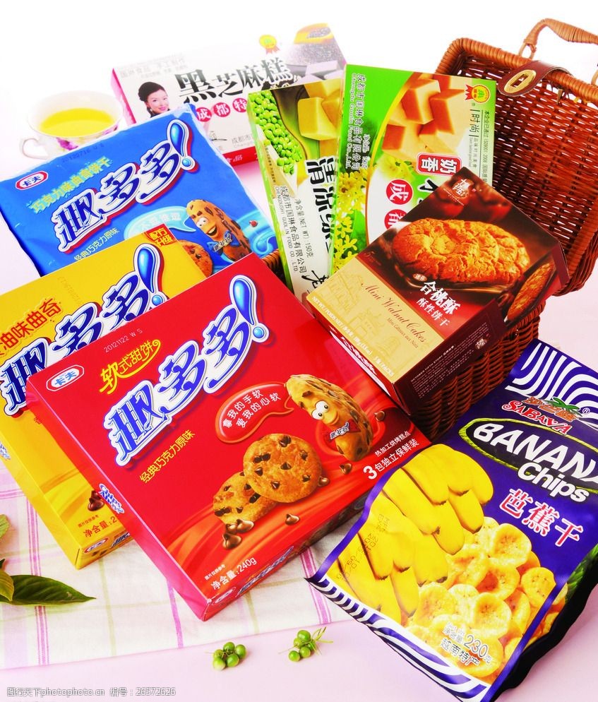 休闲食品饼干系列图片 视觉营销中的美味密码